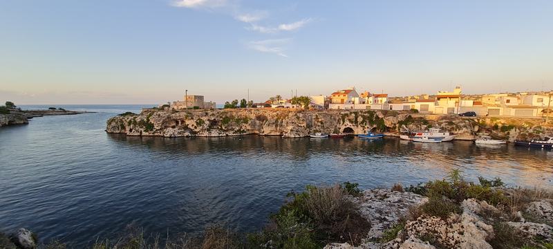Il borgo di Brucoli affacciato sul mare